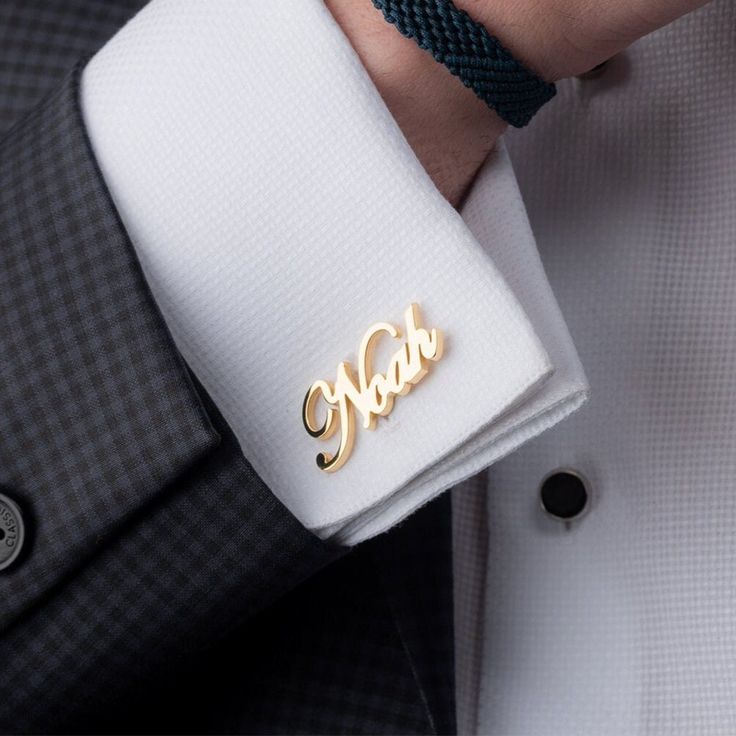 Personalized Name Cufflinks