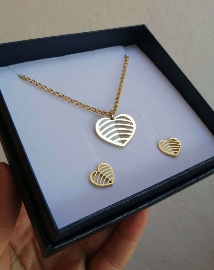 Jewelry Set -Necklace and a Pair of Earrings