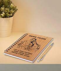 Customized Wooden Notebook and Pen