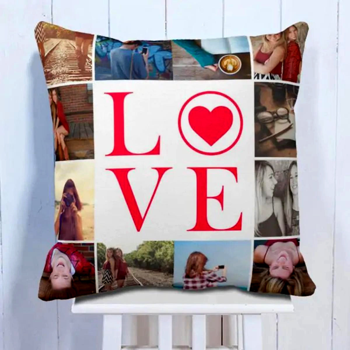 Love You Mommy Photo Cushion