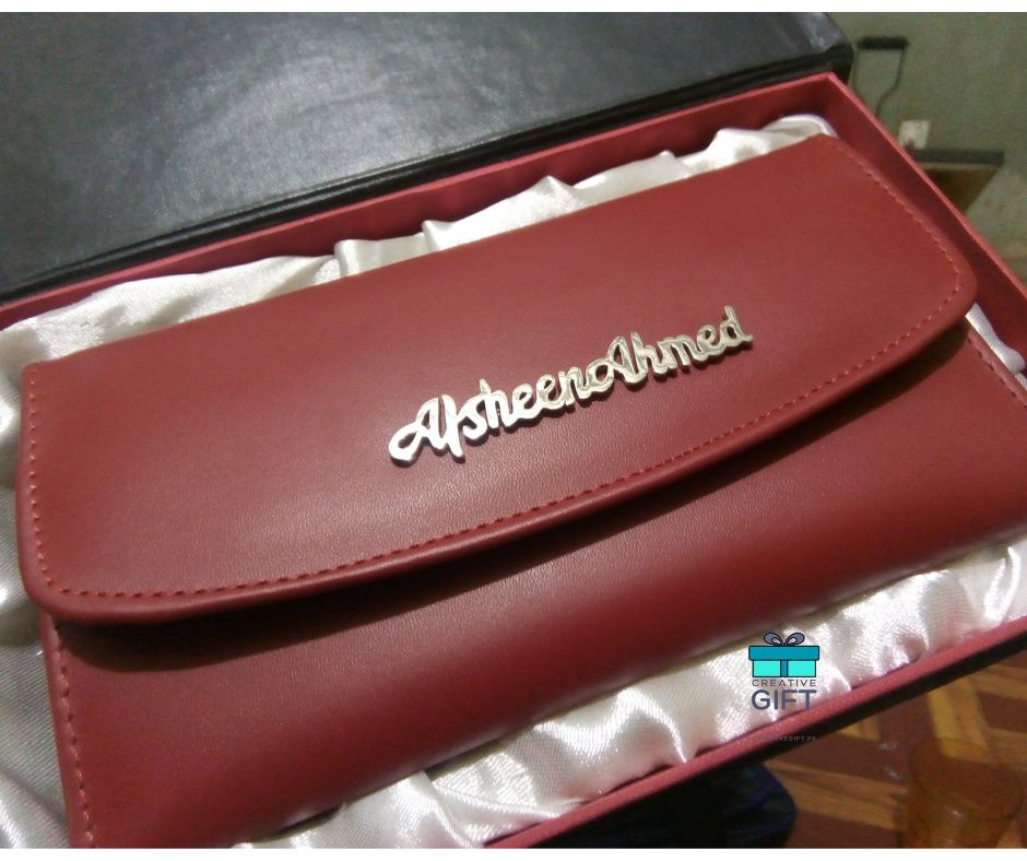 Personalized Ladies Wallet With Name (Slim)