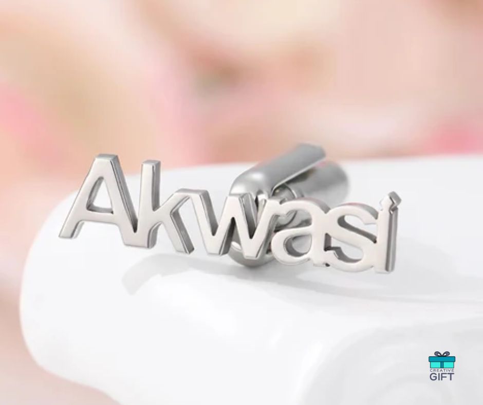 Personalized Name Studs for Him