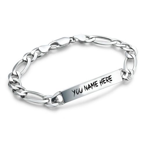 Mens Name Bracelet
