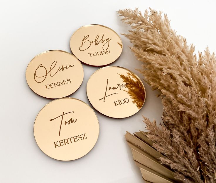Personalized Wedding Coasters, Custom Favors, Memorable Wedding Gift Coaster, Elegant Table Decor, Custom Coaster Wedding Gift