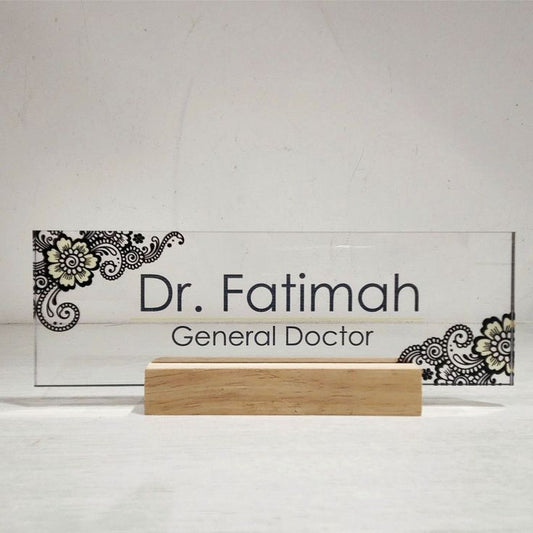 Personalized Name plate – Best Gift For Doctor