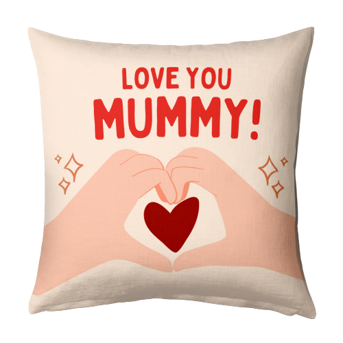 Love You Mommy Photo Cushion