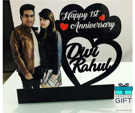 Personalized Anniversary Tabletop Stand