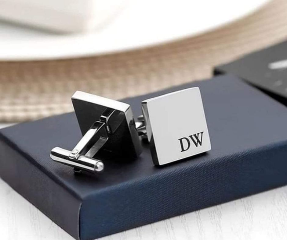 Solid Personalized Cufflinks