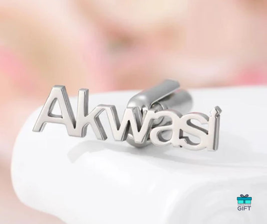 Personalized Name Studs for Him