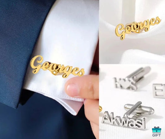 Personalized Name Studs for Him